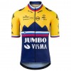 Completo Maglia + Pantaloncino con bretelle 2021 Team Jumbo-Visma N002